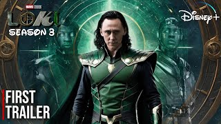 Loki Season 3  First Trailer 2025  Tom Hiddleston  Marvel Studios Concept [upl. by Weidner]