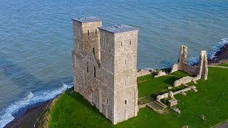 🇬🇧🏴󠁧󠁢󠁥󠁮󠁧󠁿 The Thames Estuary  Reculver Towers [upl. by Farny]