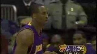 Kobe gets MVP chants in Atlanta vs the Hawks [upl. by Ami]