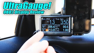 UltraGauge OBD2OBDII Data Display Unboxing amp Review [upl. by Sandeep]