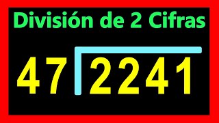 ✅👉 Divisiones de 2 cifras afuera y 4 adentro ✅Dividir por 2 cifras [upl. by Ahtel]