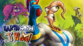 Earthworm Jim  SNES  Gameplay de Rodrigo P [upl. by Burck]