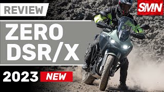 New 2023 Zero DSRX First Ride Review The Future Of Adventure Motorcycles [upl. by Nannek]