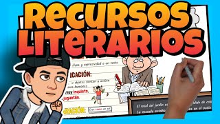 📚 Los RECURSOS LITERARIOS 📚 PERSONIFICACIÓN COMPARACIÓN y METÁFORA para NIÑOS de PRIMARIA [upl. by Oniotna]