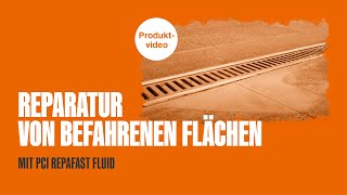 Reparatur von befahrenen Flächen mit PCI Repafast Fluid [upl. by Schroth]