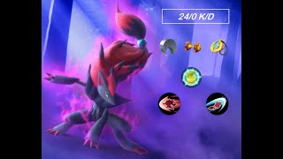 Night slash Zoroark mastery 240 [upl. by Gratt]