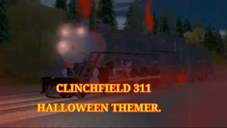 ghost train clinchfield 311 Themer halloween [upl. by Suanne]