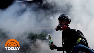 Hong Kong Police Storm Campus Occupied By Protesters  TODAY [upl. by Blinny]