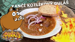 Recept na kančí kotlíkový guláš [upl. by Bernadene377]