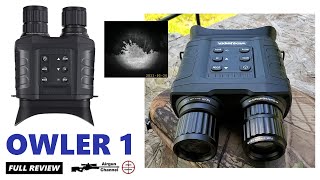 WildGuarder OWLER1 Night Vision Binoculars Full Review Best Budget Night Vision Device [upl. by Garmaise]