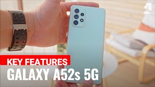 Samsung Galaxy A52s 5G handson amp key features [upl. by Worthy]