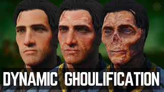 Dynamic Ghoulification  Fallout 4 Mod Showcase [upl. by Valenza]