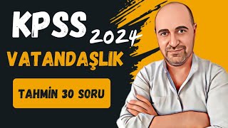 KPSS VATANDAŞLIK ÇIKABİLECEK 30 SORU [upl. by Yardley]