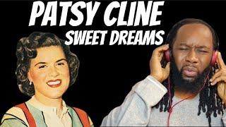 PATSY CLINE Sweet Dreams REACTION  Her voice gives me the chills  First time hearing [upl. by Lunt553]