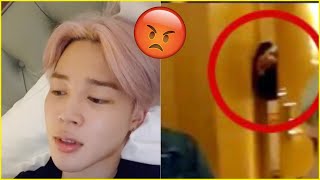 Jimin SCARED as Fan Breaks into his Hotel amp Also Licks Jimins Toliet [upl. by Bernarr]