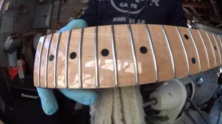 How to build a Custom Electric Guitar Part 2 [upl. by Luhe]