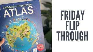 Childrens Illustrated Atlas  book flip through [upl. by Kathie]