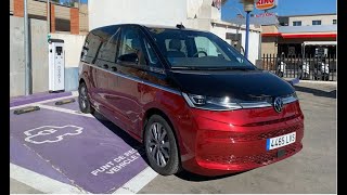 VW Multivan T7 Ehybrid  7 personas y casi 700 km [upl. by Alisia113]