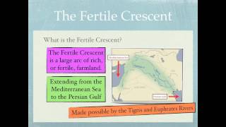 The History of the Fertile Crescent and the Rise of Civilization [upl. by Ayerhs]