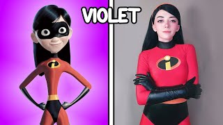 The Incredibles Characters In Real Llife 😍 [upl. by Anoval]