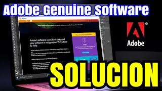 Solucion aviso Adobe Genuine Software [upl. by Oribella]