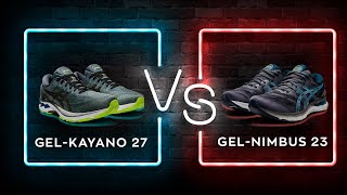 Сравнение кроссовок Asics GELKayano 27 vs GELNimbus 23  TopRun [upl. by Ishii103]