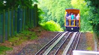 Fahrt auf den Neroberg ★ Wiesbaden Nerobahn ★ russische Kapelle ★ [upl. by Meldon182]