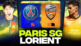 🔴 PSG  LORIENT  Bon test pour Paris au Parc   paris vs fcl   LIGUE 1  LIVEDIRECT [upl. by Lyndel966]