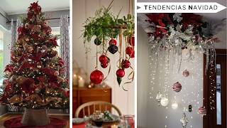 TENDENCIAS NAVIDAD CHRISTMAS TRENDS 2024 COMO DECORAR TU CASA CHRISTMAS HOME DECOR RESUMEN [upl. by Killen]