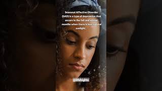 Shedding Light on Seasonal Affective Disorder SAD in Brief sad mentalhealth meditation [upl. by Latty121]