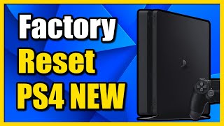 How to Factory Reset PS4 from Safe Mode Initialize PS4 [upl. by Tengdin]