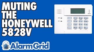 Muting the Honeywell 5828V Wireless Keypad [upl. by Ayojal]