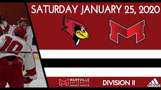 Division II  Maryville hosts Illinois State 1252020 [upl. by Saucy93]