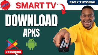 How to Install APKs on Smart TV 2024  How to Download APKs on Smart TV  No Play Store Needed [upl. by Russia12]