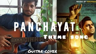 Panchayat Web SeriesTheme Song Acoustic Guitar Cover [upl. by Garaway862]