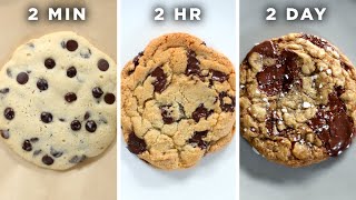 2Minute Vs 2Hour Vs 2Day Cookie • Tasty [upl. by Samara]