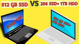 512GB SSD VS 256 GB SSD  1 TB HDD  Which one to Buy [upl. by Elehcin]