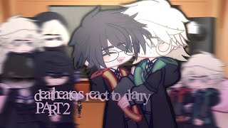 The Deatheaters React To Drarry  Part 2  Harry PotterHP  Gacha Club  Drarry  MY AU [upl. by Attikram]