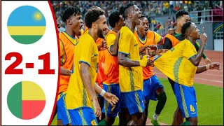 Rwanda vs Benin 21All Goals ResultsHighlights Afcon Qualifiers2024 Djihad Bizimana Goal [upl. by Signe623]