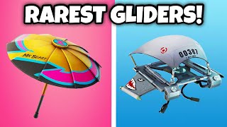 RAREST GLIDERS in Fortnite [upl. by Sadira]