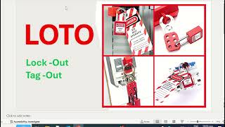 LOTOTO Lockout tagout try out [upl. by Paterson]