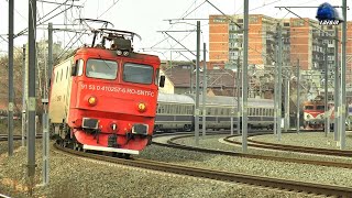 Trenuri amp Activitate Feroviară în Gara AradTrains amp Rail Activity in Arad Station 03 February 2021 [upl. by Anyal]