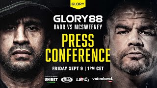 GLORY 88 Press Conference LIVE [upl. by Glorianna]