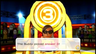 EpicBro 1  Wii Party  Buddy Quiz 4 Players [upl. by Aramoj]