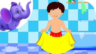 After A Bath  Nursery Rhyme with Lyrics [upl. by Belter]