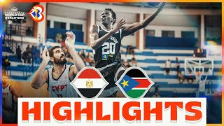 🇪🇬 EGY  🇸🇸 SSD  Basketball Highlights  FIBAWC 2023 Qualifiers [upl. by Irok10]