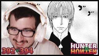 HISOKAS FIRST BLACK WHALE APPEARANCE HUNTER X HUNTER MANGA CHAPTERS 392394 REACTION [upl. by Noisla]