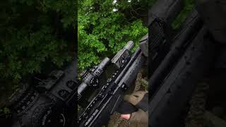 Low Power Airsoft DMR Kicks A in CQB [upl. by Haneekas]