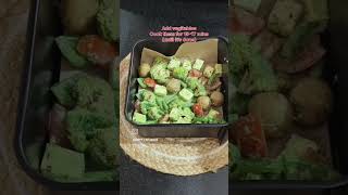 Air fryer Week 1  Episode 1  Stir fry Vegetables with mint chutney amp cucumber [upl. by Aihsemek807]