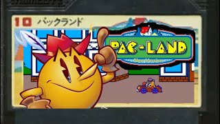 I made Pac Land New Version for famicom [upl. by Lubin7]